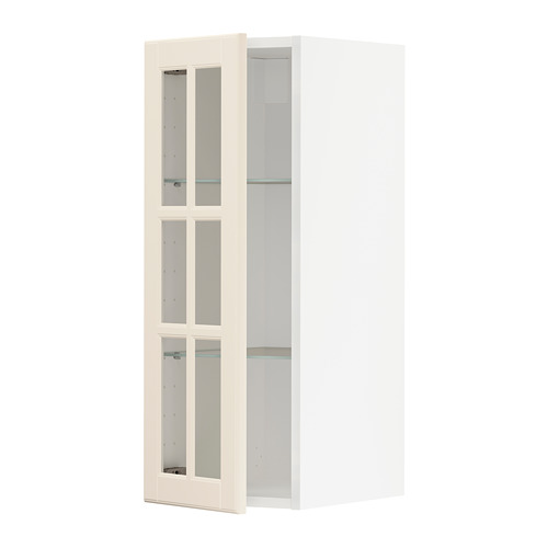 METOD kabinet dinding dgn rak/pintu kaca