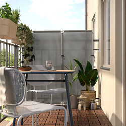 DUVSKÄR - Chair, grey outdoor/indoor 