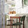 ENSHOLM/NÄMMARÖ - table and 2 chairs, outdoor light brown stained/green, 75 cm | IKEA Indonesia - PE919194_S1