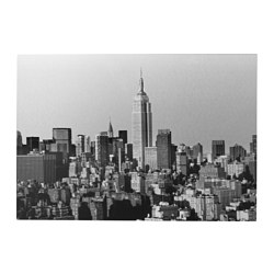 KOPPARFALL - Picture, city skyline, 70x49 cm