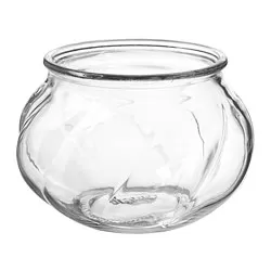VILJESTARK - Vas, kaca bening, 8 cm