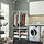JONAXEL - kombinasi lemari pakaian, putih, 99x51x173 cm | IKEA Indonesia - PE919384_S1