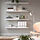 FÖRLÄGGARE/BERGSHULT - wall shelf, white/white, 120x30 cm | IKEA Indonesia - PE948573_S1