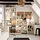 BILLY/HÖGBO bookcase comb w foldable table