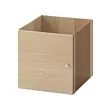 KALLAX - insert with door, white stained oak effect, 33x33 cm | IKEA Indonesia - PE699974_S2