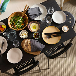 SANDSBERG - Table, black, 110x67 cm