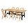 SKOGSTA/SKOGSTA table and 6 chairs