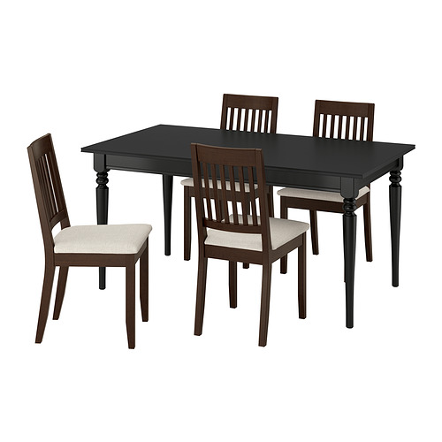NÄSINGE/ROSENTORP table and 4 chairs