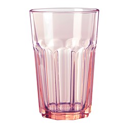 POKAL - Gelas, merah muda, 35 cl