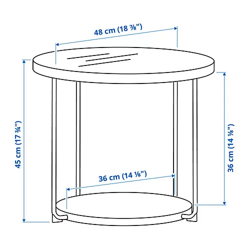 FRÖTORP Measurement Illustration