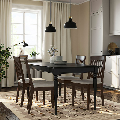 NÄSINGE/ROSENTORP table and 4 chairs