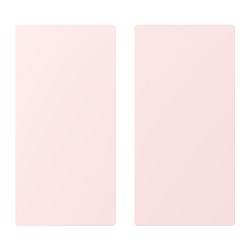 SMÅSTAD - Door, pale pink, 30x60 cm