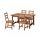 NORDVIKEN/NORDVIKEN - meja dan 4 kursi, warna antik/warna antik, 152/223x95 cm | IKEA Indonesia - PE795322_S1