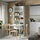 BILLY - Bookcase with desk, white, 80x202 cm | IKEA Indonesia - PE948591_S1