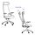 JÄRVFJÄLLET - kursi kantor dgn sndrn tangan, Glose hitam | IKEA Indonesia - PE986161_S1