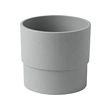 NYPON - Pot tanaman, dalam/luar ruang abu-abu, 9 cm