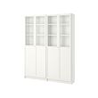 BILLY/OXBERG - Bookcase, white, 160x30x202 cm