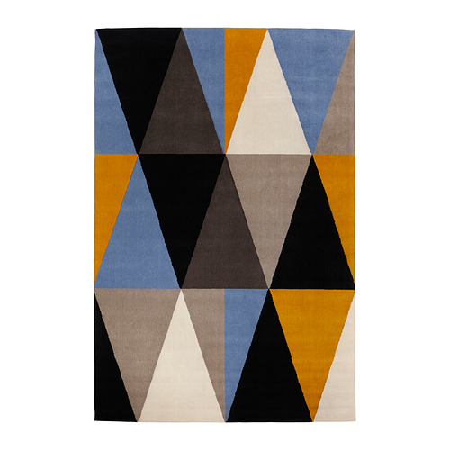 BRANDKÅR rug, low pile, dark grey, 200x300 cm | IKEA Indonesia