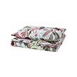 KORSKOVALL - Sarung duvet dan sarung bantal, aneka warna/motif bunga, 150x200/50x80 cm