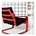 POÄNG - low-back armchair, red/Vissle black | IKEA Indonesia - PH198634_S1