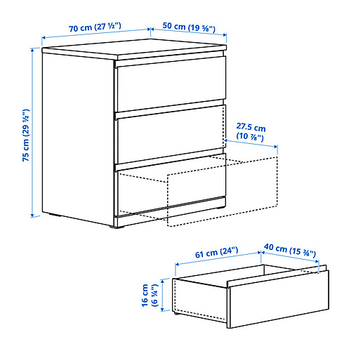 STORKLINTA Measurement Illustration