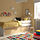 KLIPPUGGLA bed frame with storage