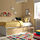 KLIPPUGGLA bed frame with storage
