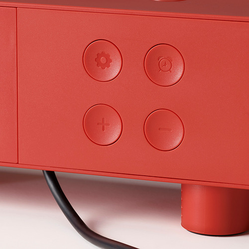 KORTLINJE alarm clock with hygro-/thermometer