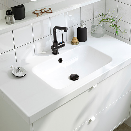 HAVBÄCK/ORRSJÖN wash-stnd w drawers/wash-basin/tap