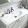 RUTSJÖN - wash-basin with water trap, white, 102x49 cm | IKEA Indonesia - PE919814_S1