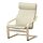 POÄNG - armchair and footstool, birch veneer/Glose eggshell | IKEA Indonesia - PE919839_S1