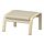 POÄNG - footstool, birch veneer/Glose eggshell | IKEA Indonesia - PE919869_S1