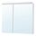 TREASJÖN - kab cermin 2 pintu/lampu built-in, 80x17x75 cm | IKEA Indonesia - PE919883_S1