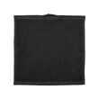 GULVIAL - Washcloth, black, 30x30 cm