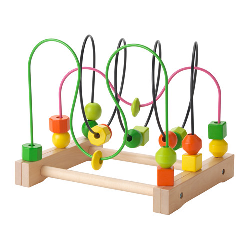 bead track toy