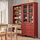 HEMNES - storage combination w doors/drawers, red stained/light brown stained, 180x197 cm | IKEA Indonesia - PE880889_S1