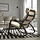 POÄNG - rocking-chair, black-brown/Glose eggshell | IKEA Indonesia - PE919909_S1