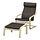 POÄNG - armchair and footstool, birch veneer/Glose dark brown | IKEA Indonesia - PE919945_S1