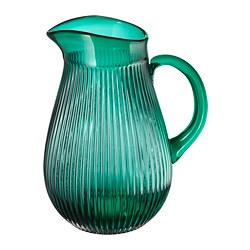 SÄLLSKAPLIG - Pitcher, berpola/hijau, 2 l