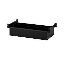 BROR - Drawer, black, 84x39 cm