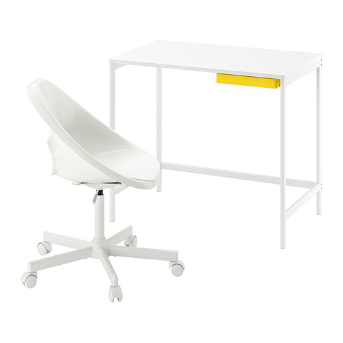 ENKROKEN/LOBERGET meja dan kursi
