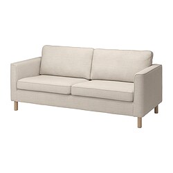 PÄRUP - Sofa 3 dudukan, Gunnared krem