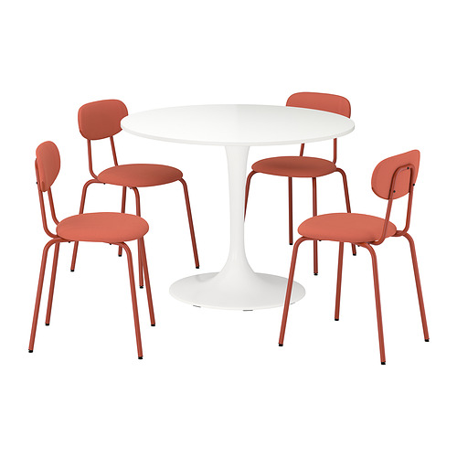 DOCKSTA/SANDSBERG table and 4 chairs