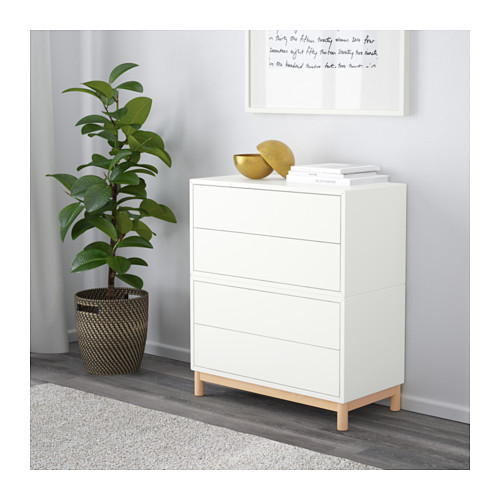 EKET storage combination with drawers, white IKEA Indonesia