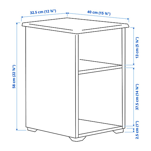 SKRUVBY Measurement Illustration