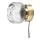 SOLKLINT - wall lamp, brass/grey clear glass | IKEA Indonesia - PE778932_S1