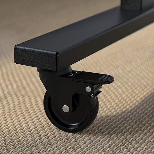 MITTZON foldable table with castors