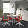 MITTZON - meja rapat, bulat/putih, 120x75 cm | IKEA Indonesia - PE920124_S1