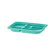 TROFAST - storage tray with compartments, turquoise, 42x30x5 cm | IKEA Indonesia - PE841367_S2