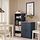 SKRUVBY - kombinasi penyimpanan, hitam-biru, 130x140 cm | IKEA Indonesia - PE881238_S1
